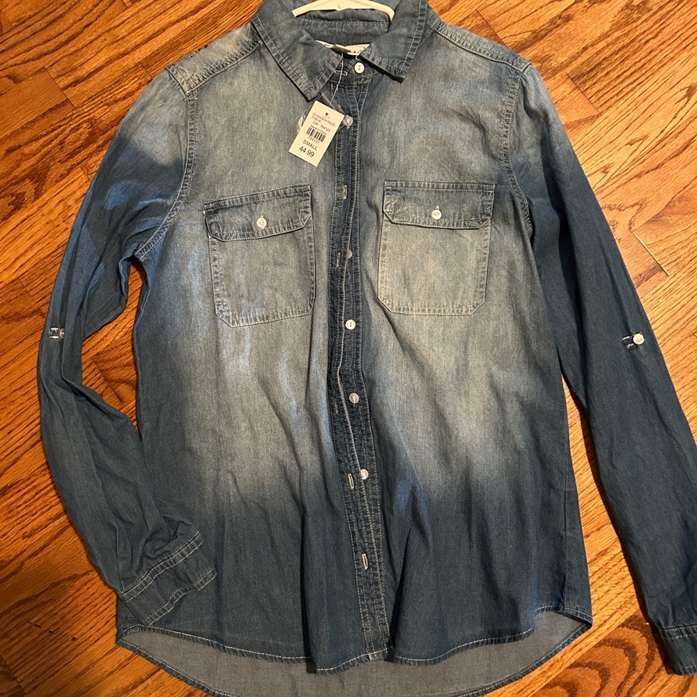 Denim shirt